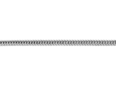Chaîne maille Serpent 1,9 mm, 45 cm, Argenté* - Image Standard - 2
