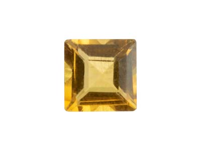 Citrine carrée, 3 mm - Image Standard - 1