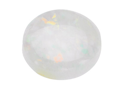 Opale, cabochon rond 4 mm