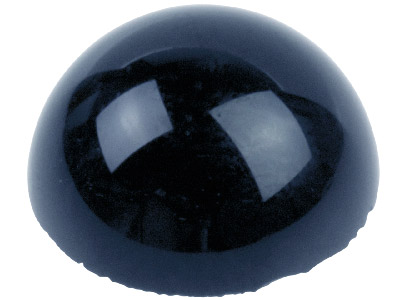 Onyx, cabochon rond 10 mm