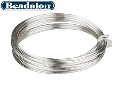 Fil Cuivre argenté 1,60 mm, Artistic Wire de Beadalon, bobine de 3,10 mètres - Image Standard - 2