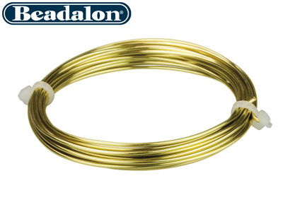Fil Laiton anti-ternissement 1,30 mm, Artistic Wire de Beadalon, bobine de 3,10 mètres - Image Standard - 2