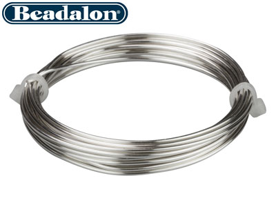 Fil Cuivre argenté 1,30 mm, Artistic Wire de Beadalon, bobine de 3,10 mètres - Image Standard - 2