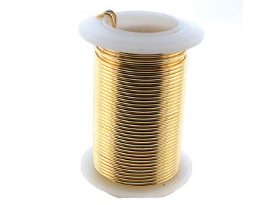 Fil Cuivre demi-dur anti-ternissement doré, 1 mm, bobine de 9,10 mètres - Image Standard - 3