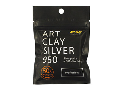Pâte d'Argent 950 Art Clay, sachet de 50 g - Image Standard - 1