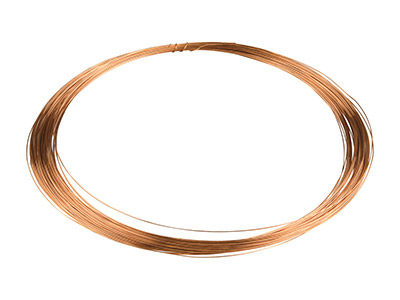 Fil rond Cuivre recuit 0,40 mm, couronne de 15 mètres - Image Standard - 1