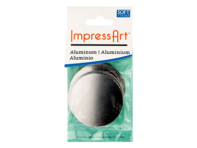 Ebauche Aluminium, Flan Rond 38,10 mm, ImpressArt, sachet de 6 - Image Standard - 3