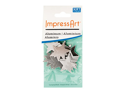 Ebauche Aluminium, Etoile 22,30 x 0,80 mm, ImpressArt, sachet de 18 - Image Standard - 3