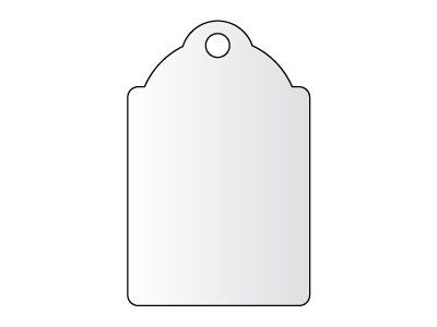 Etiquettes en coton, sachet de 200 - Image Standard - 3