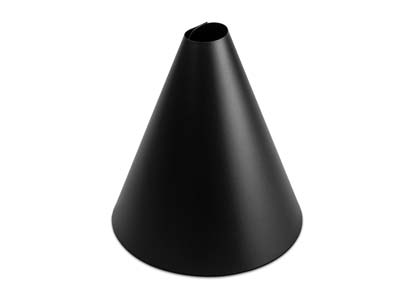 Présentoir à colliers, cône noir - Image Standard - 1