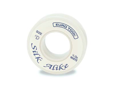 Fil Soie et nylon Silkon n° 1, Blanc 0,30 mm, 18 mètres - Image Standard - 1