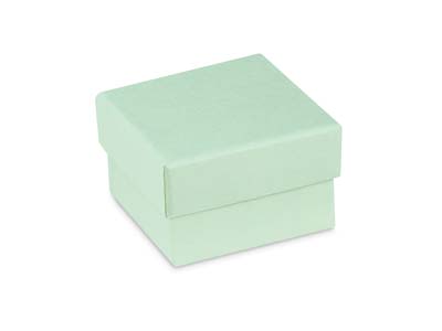 Ecrin pour bague, Carton vert pastel - Image Standard - 2