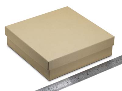 Boîte pour collier, Papier kraft recyclé - Image Standard - 3