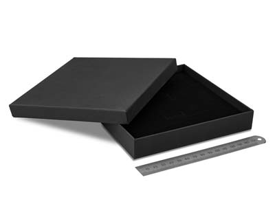 Boîte pour collier, Carton noir mat - Image Standard - 3