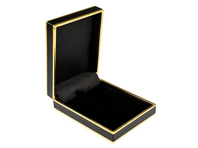 Ecrin pour pendentif, Carton noir et or - Image Standard - 1