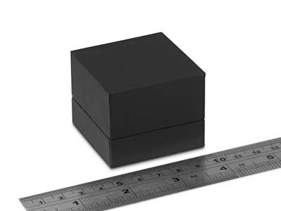 Ecrin pour bague Premium, Gomme noire - Image Standard - 3