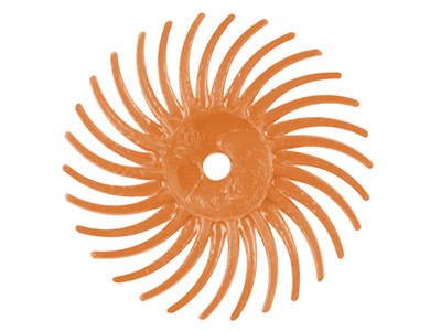 Disque abrasif orange non monté, diamètre 19 mm, grain extra-fin, 3M Company, sachet de 6
