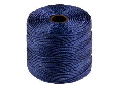 Cordon S-Lon Bead Cord Beadsmith Bleu 0,50 mm, 70 mètres - Image Standard - 1