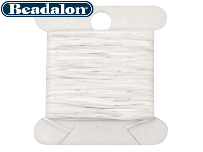 Fil élastique Beadalon multi-brins 0,70 mm, Blanc, 5 mètres - Image Standard - 2
