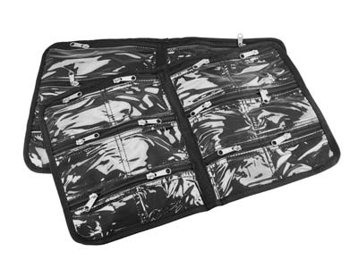 Sacoche fourre-tout noire, 23 compartiments, 30,50 x 25,50 cm, Beadsmith - Image Standard - 5