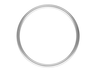 Bague anneau lisse 1 mm, Argent 925, doigt 52 - Image Standard - 1