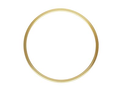 Cercle de vie 25 mm, Gold filled - Image Standard - 1