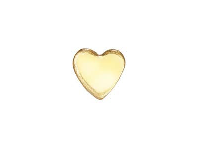 Ebauche Coeur 3,50 x 3 mm, Gold filled, sachet de 10 - Image Standard - 1