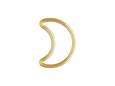 Anneau de bout fermé Croissant de lune 11 mm, Gold filled, sachet de 5 - Image Standard - 1