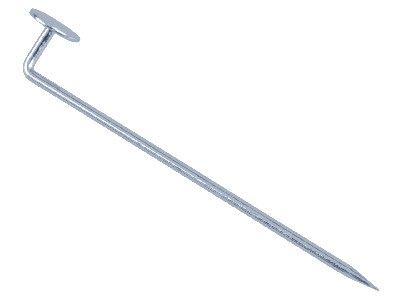 Tige de broche 38 mm, Argenté*, sachet de 10 - Image Standard - 1