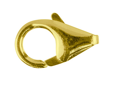 Fermoir Menotte sans anneau 14 mm, Or jaune 9k - Image Standard - 1
