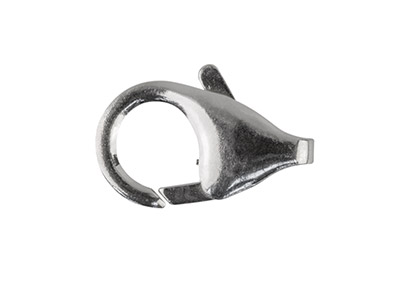Fermoir Menotte sans anneau 12 mm, Argent 925 - Image Standard - 1