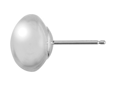 Système oreilles Bouton 4 mm, Argent 925, sachet de 3 paires - Image Standard - 1