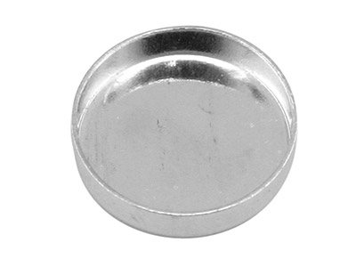 Support Cabochon rond 12 mm, Argent 925