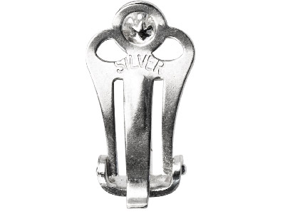 Système Clip pour perles avec calotte de 4 mm, Argent 925, la pièce - Image Standard - 2
