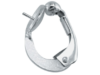Système clip pour perle avec calotte de 6 mm, Argent 925, la pièce - Image Standard - 1