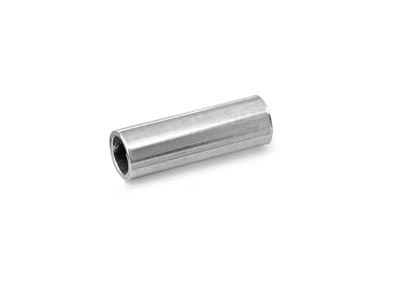Intercalaire tube 10 x 3 mm, Argent 925, sachet de 25