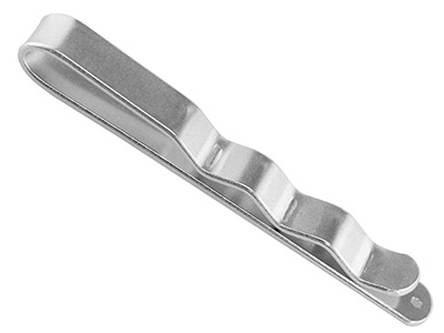 Pince cravate 50 x 4 mm, Argent 925 - Image Standard - 1