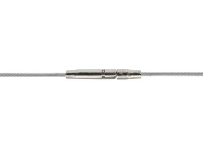 Collier Câble 0,85 mm 40 cm, Argent 925 - Image Standard - 3