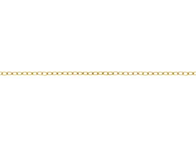 Chaîne maille Forçat 1,30 mm, Gold filled - Image Standard - 1