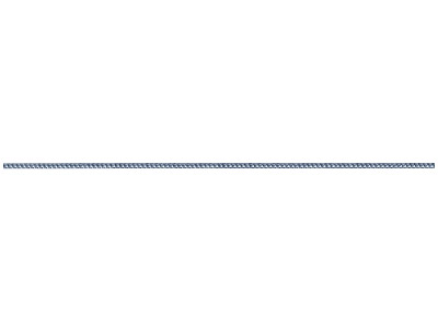 Chaîne maille Câble 1 mm, Argent 925