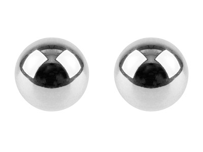 Boucles d'oreilles Boules 5 mm, Argent 925 - Image Standard - 1