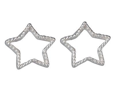 Boucles d'oreilles Etoiles, Argent 925 - Image Standard - 1
