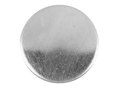 Ebauche Flan Rond 26 x 1 mm, Argent fin demi-dur - Image Standard - 1