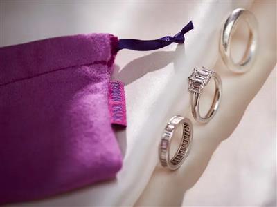 Pochon anti-ternissement pour bijoux en Argent, 5 x 5 cm, Town Talk - Image Standard - 2