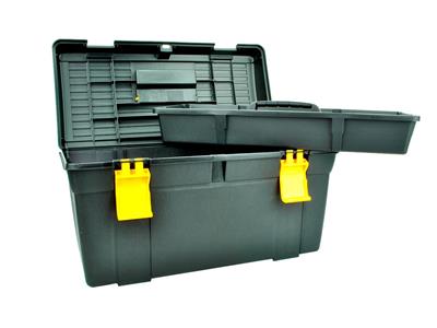 Boîte à outils, plastique noir, 40 cm - Image Standard - 3
