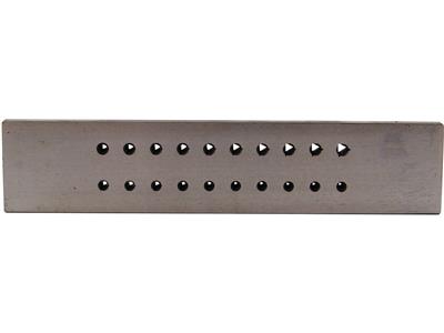 Filière de forme 30 trous n° 35, triangle de 2,00 à 6,00 mm - Image Standard - 2