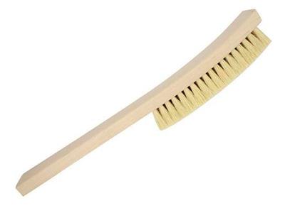 Brosse à main d'établi, 5 rangs, Lg 22 cm, manche courbe - Image Standard - 2