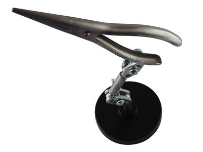 Base troisième main, sur socle avec pince tôle - Image Standard - 3