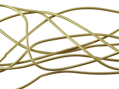 Cannetille dorée moyenne 0,92 mm, brin de 0,90 mètre - Image Standard - 2