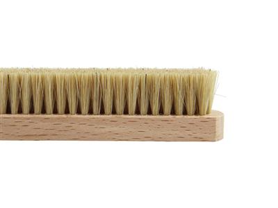 Brosse à main en soie blanche, rude - Image Standard - 3